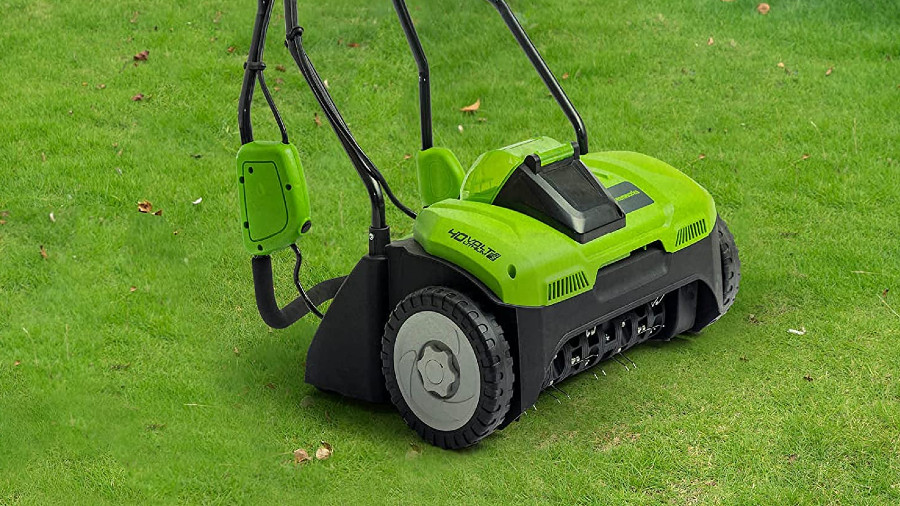 Aérateur de gazon 40 V G40DT35K25 Greenworks