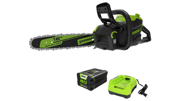 Tronçonneuse sur batterie Pro 80V 16 '' CS80L2512 Greenworks