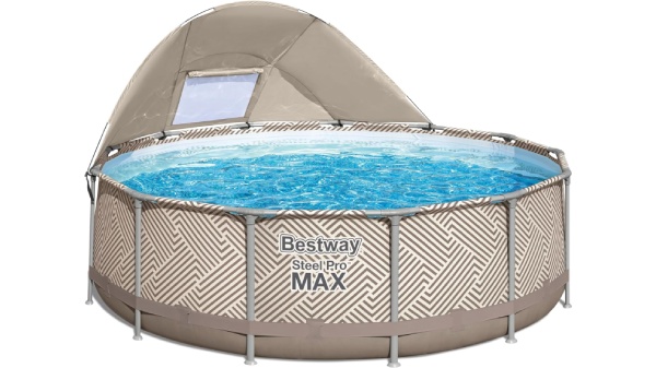 Piscine hors sol ronde Steel Pro Max 396 x 107 cm Bestway