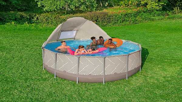 Piscine hors sol ronde Steel Pro Max 396 x 107 cm Bestway