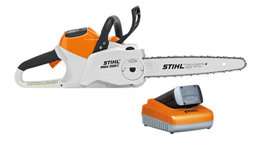 Tronçonneuse STIHL MSA 200 C-B sur batterie